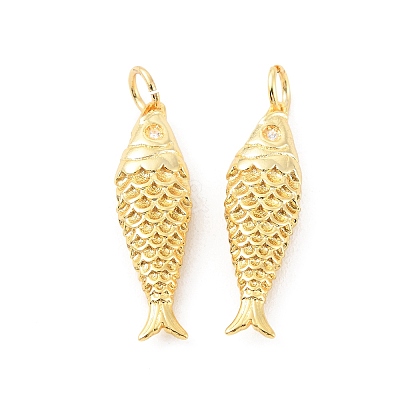 Rack Plating Brass Pendants LS-KK-C021-06G-1