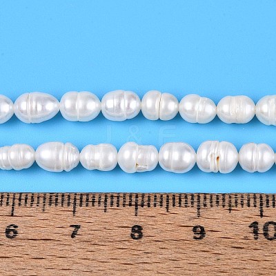 Natural Cultured Freshwater Pearl Beads Strands PEAR-T006-19A-1