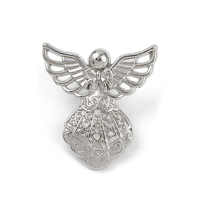 Angel Alloy Lapel Pin Backs for Backpack Clothes JEWB-F039-05-1