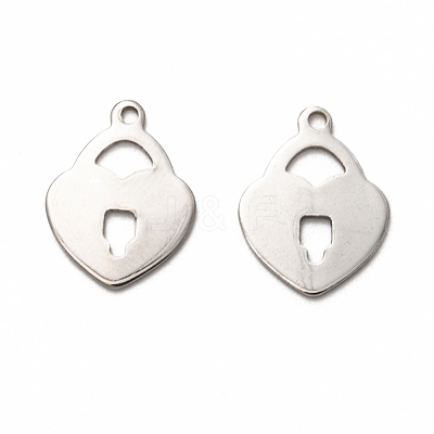 Non-Tarnish 201 Stainless Steel Pendants STAS-I172-08P-1