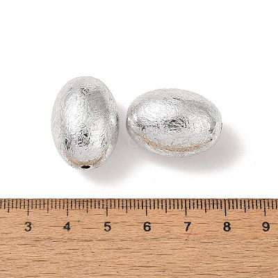 UV Plating CCB Plastic Beads FIND-Z066-11-1