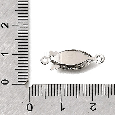 Brass Box Clasps KK-C258-15P-1