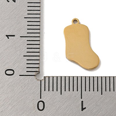 Christmas Theme 304 Stainless Steel Enamel Charms STAS-Z093-02H-1