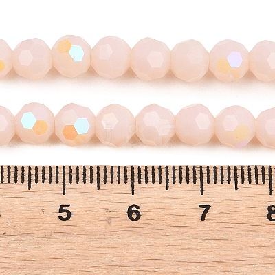 Imitation Jade Glass Beads Strands EGLA-A035-J6mm-L08-1-1