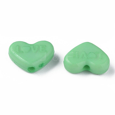 Opaque Acrylic Beads MACR-S373-128-S09-1