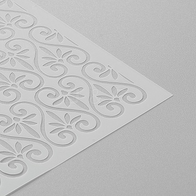 Geometric Plastic Reusable Painting Stencils DIY-E021-02A-1