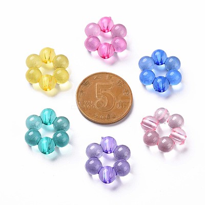Transparent Acrylic Bead Frames X-TACR-S153-01A-M-1