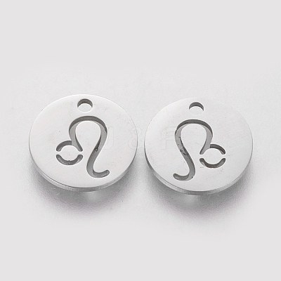 Non-Tarnish 304 Stainless Steel Charms STAS-Q201-T095-5-1