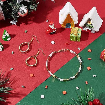 226Pcs 2 Style Glass Seed Beads SEED-NB0001-56-1