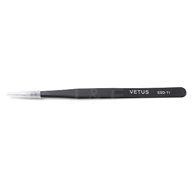 Spray Painted 201 Stainless Steel Beading Tweezers TOOL-G021-04-1