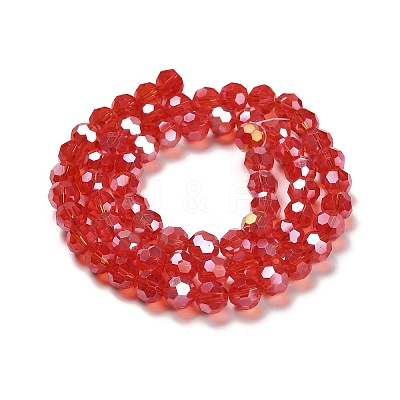 Transparent Glass Beads EGLA-A035-T8mm-B01-1