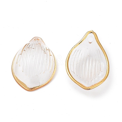 Transparent Acrylic Pendants TACR-D013-01-1