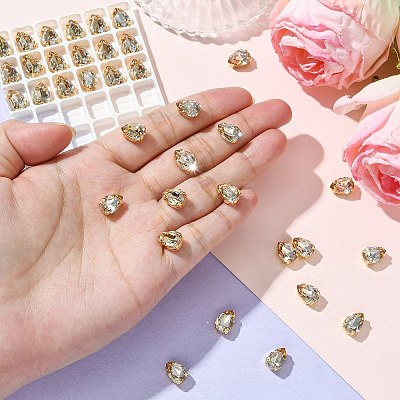 Preciosa® MAXIMA Crystal Sew-On Cups Y-PRC-SD10-00030-235-G-1