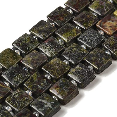 Natural Dragon Blood Jasper Beads Strands G-L596-A06-01-1