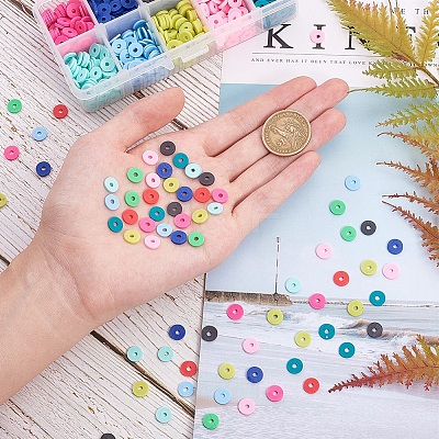 Handmade Polymer Clay Beads CLAY-PH0001-12B-1
