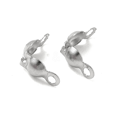 Non-Tarnish 304 Stainless Steel Bead Tips STAS-P319-33P-01-1