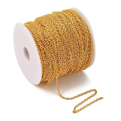 Iron Textured Cable Chains CH-S065-G-LF-1