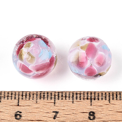 Handmade Lampwork Beads Strands LAMP-T007-04N-1