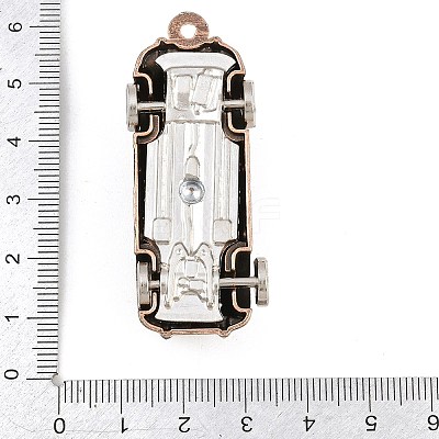 Tibetan Style Alloy Big Pendants AL-CBA2376-18R-1