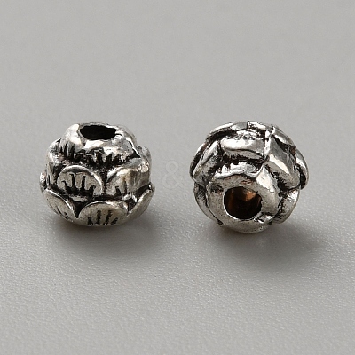 Tibetan Style Alloy Spacer Beads FIND-CJC0024-09E-1