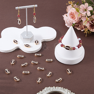20Pcs Alloy Enamel Beads ENAM-SC0008-23-1