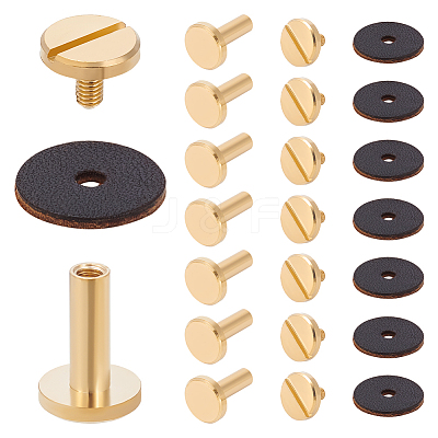 Brass Rivets Nails Set FIND-WR0012-63A-1