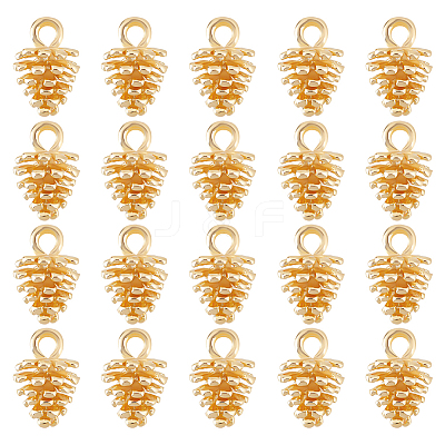 20Pcs Brass Charms KK-DC0002-28-1