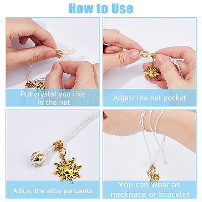 9Pcs 3 Styles Waxed Polyester Cord Necklace Sets NJEW-HS00001-1