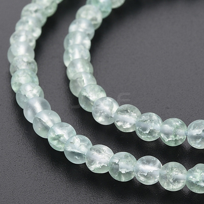 Crackle Glass Beads Strands GLAA-S192-D-006E-1