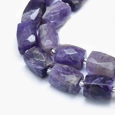 Natural Amethyst Beads Strands G-G765-23-1