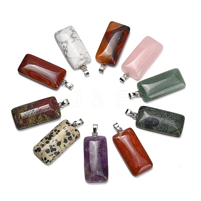 Natural & Synthetic Mixed Stone Pendants GG-CBAA0EE-01P-1