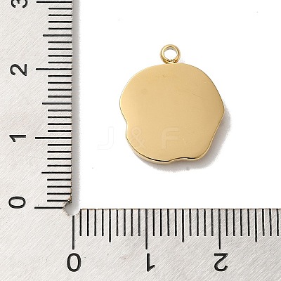 304 Stainless Steel Pendants STAS-B074-08G-03-1