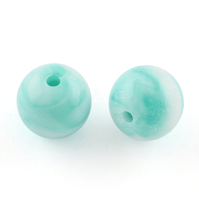 Opaque Acrylic Beads X-SACR-R853-12mm-213-1