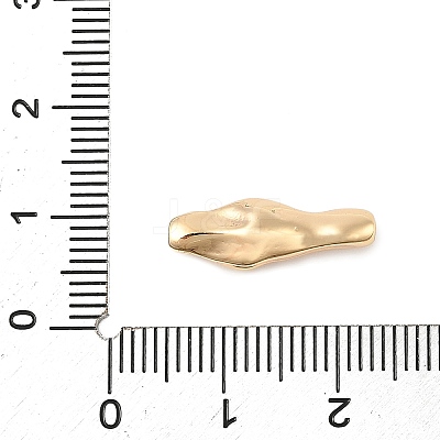 Nuggets Brass Beads KK-F889-01G-04-1