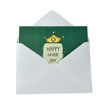 Father's Day Gift Cards AJEW-E058-02G-1