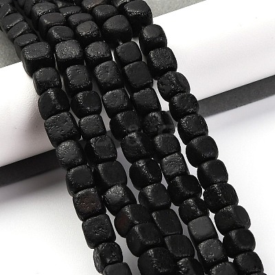 Natural Black Onyx Beads Strands G-G177-E16-02-1