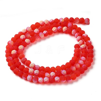 Transparent Glass Beads Strands X1-EGLA-A034-T4mm-MB01-1