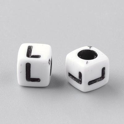 Opaque Acrylic Beads SACR-Q188-02L-1