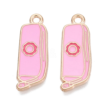 Alloy Enamel Pendants ENAM-Q004-01KCG-10-1