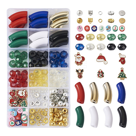 Beadthoven DIY Christmas Jewelry Making Finding Kits DIY-BT0001-44-1