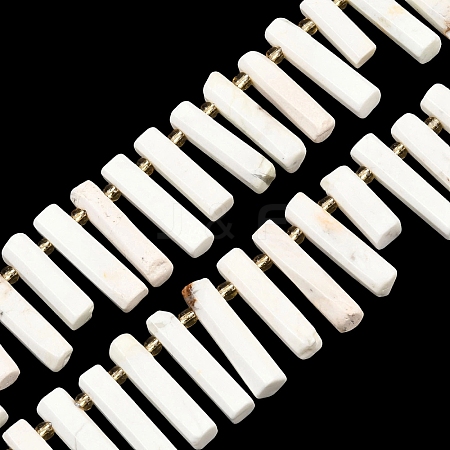 Natural Lemon Turquoise(Jasper) Beads Strands G-F829-A01-01-1