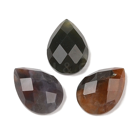 Natural Indian Agate Cabochons G-C146-04L-1