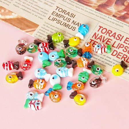 Handmade Lampwork Beads PW-WG75748-M-1