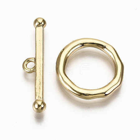 Alloy Toggle Clasps PALLOY-T075-16LG-NR-1