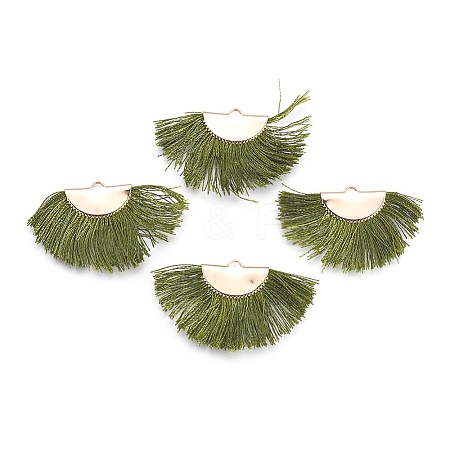 Nylon Tassel Pendants LS-KK-F755-28G-08-NF-1