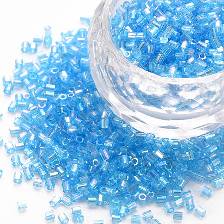 Glass Bugle Beads SEED-S032-10A-163-1