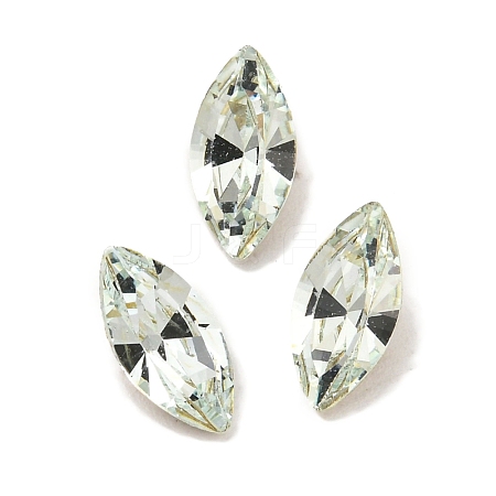 Glass Rhinestone Cabochons RGLA-L029-12A-161-1