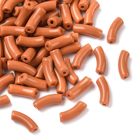 Opaque Acrylic Beads MACR-S372-001B-17-1342-1