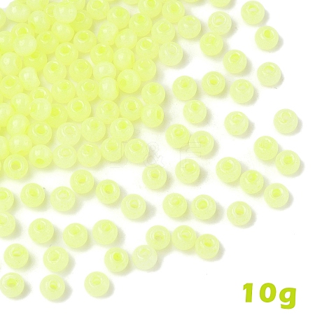 10G Glass Seed Beads SEED-YW0003-03F-1