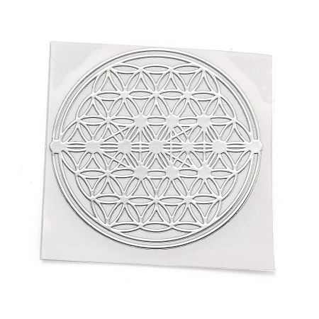 Self Adhesive Brass Stickers LS-DIY-I044-10P-1